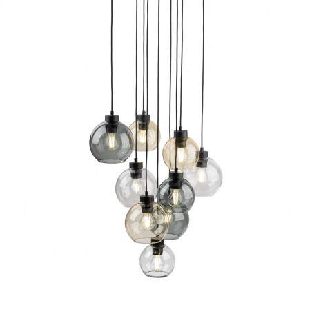 Lampa wisząca szklane kule Cubus IX 49cm multikolor TK Lighting