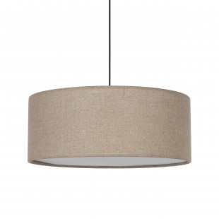 Lampa wisząca z abażurem Earth 50cm juta TK Lighting