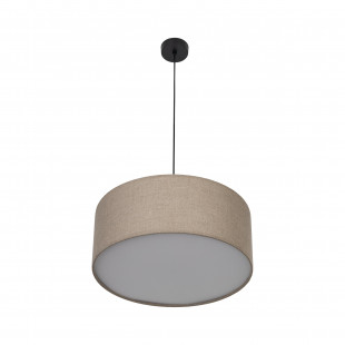 Lampa wisząca z abażurem Earth 50cm juta TK Lighting
