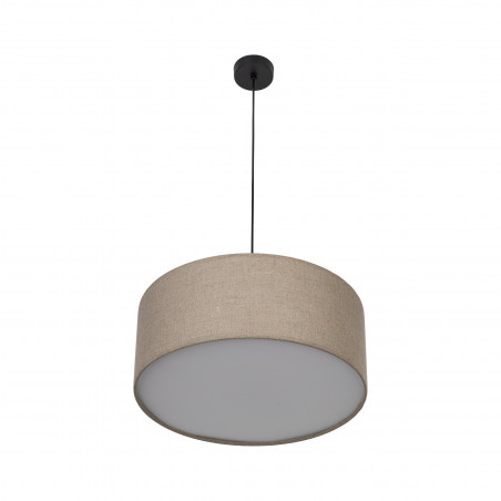 Lampa wisząca z abażurem Earth 50cm juta TK Lighting