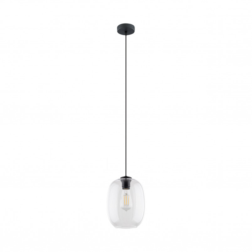 Lampa wisząca szklana Elio 20cm przeźroczysta TK Lighting