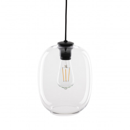 Lampa wisząca szklana Elio 20cm przeźroczysta TK Lighting