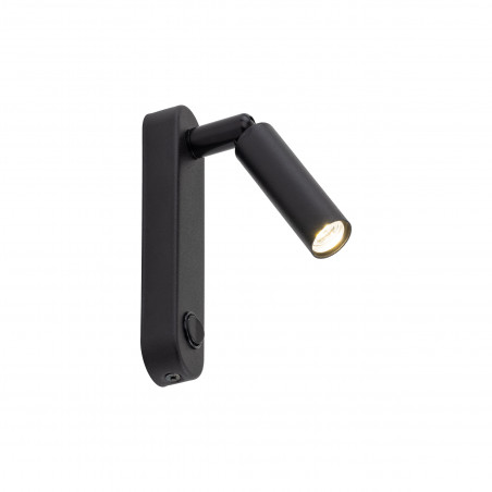 Kinkiet z włącznikiem Enzo Long czarny TK Lighting