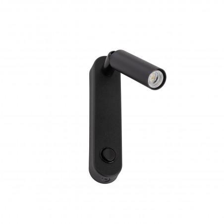 Kinkiet z włącznikiem Enzo Long czarny TK Lighting