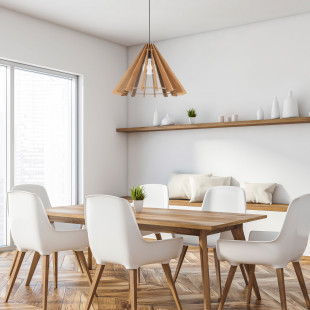Lampa wisząca ze sklejki Eris 64cm TK Lighting
