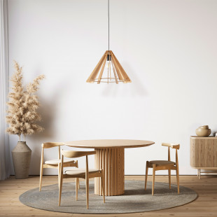 Lampa wisząca ze sklejki Eris 50cm TK Lighting