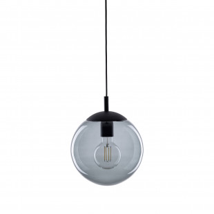 Lampa wisząca szklana kula Esme 25cm grafitowa TK Lighting