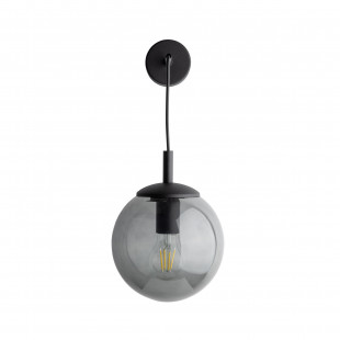 Kinkiet wiszący szklana kula Esme grafitowy / czarny TK Lighting