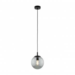 Lampa wisząca szklana kula Esme 25cm grafitowa TK Lighting