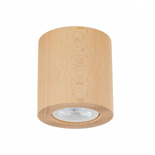 Lampa spot drewniana Eve 8cm buk TK Lighting