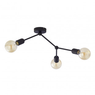 Lampa sufitowa loft 3 punktowa Fantasy 55cm czarna TK Lighting