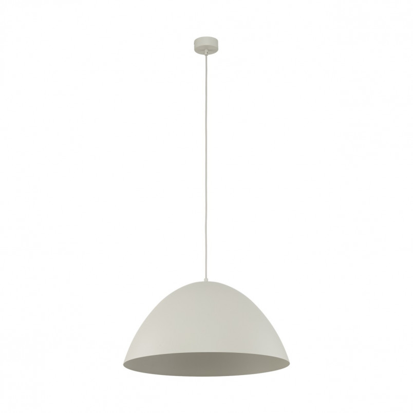 Lampa wisząca metalowa Faro 50cm beżowa TK Lighting