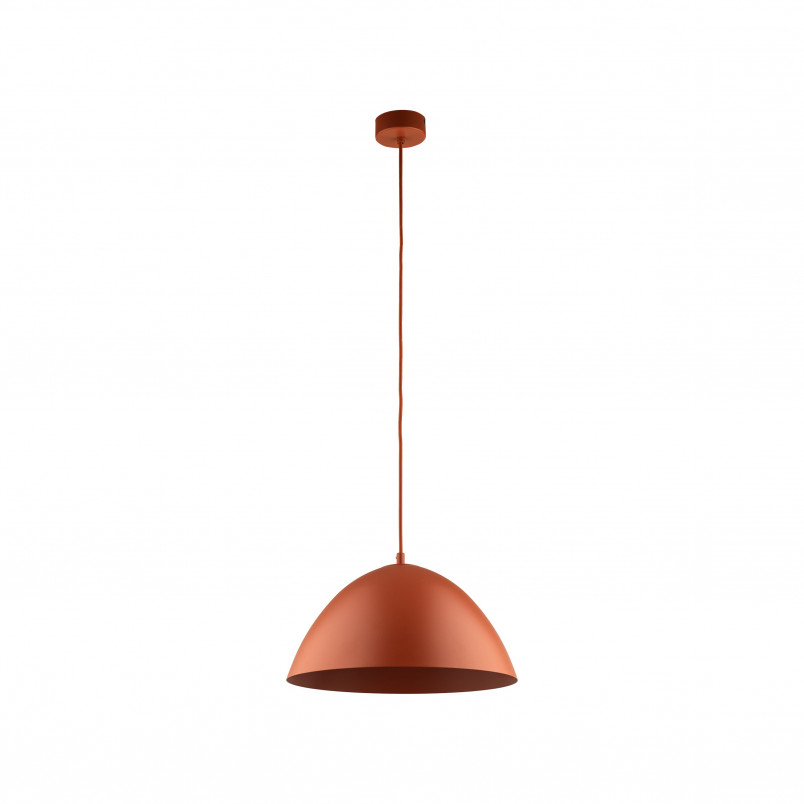 Lampa wisząca metalowa Faro 34cm ceglana TK Lighting