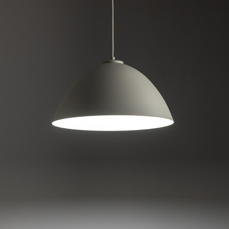 Lampa wisząca metalowa Faro 50cm beżowa TK Lighting