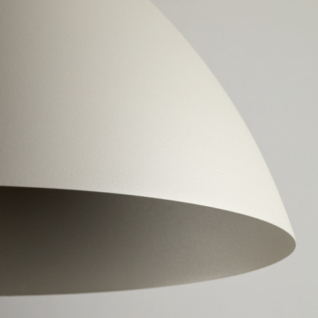 Lampa wisząca metalowa Faro 50cm beżowa TK Lighting