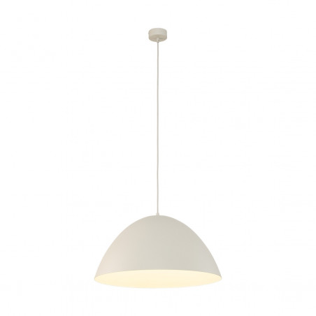 Lampa wisząca metalowa Faro 50cm beżowa TK Lighting