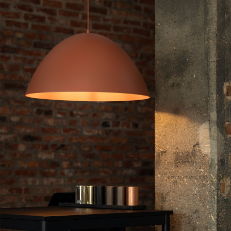 Lampa wisząca metalowa Faro 34cm ceglana TK Lighting