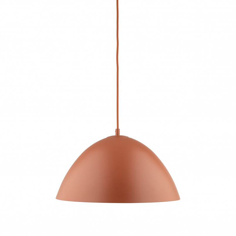 Lampa wisząca metalowa Faro 34cm ceglana TK Lighting