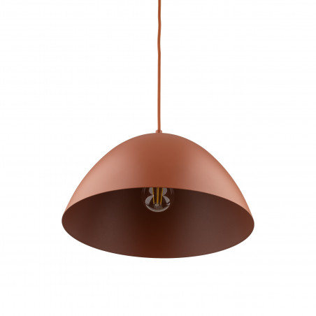 Lampa wisząca metalowa Faro 34cm ceglana TK Lighting