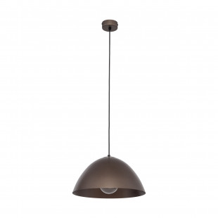 Lampa wisząca metalowa Faro 34cm brązowa TK Lighting