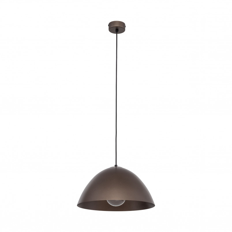 Lampa wisząca metalowa Faro 34cm brązowa TK Lighting