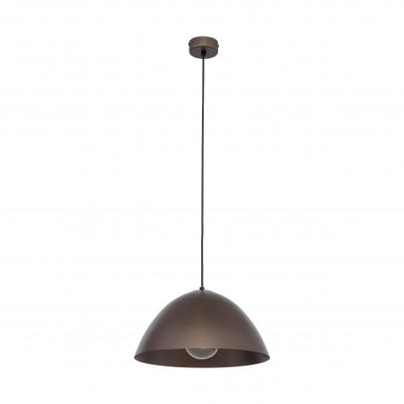 Lampa wisząca metalowa Faro 34cm brązowa TK Lighting