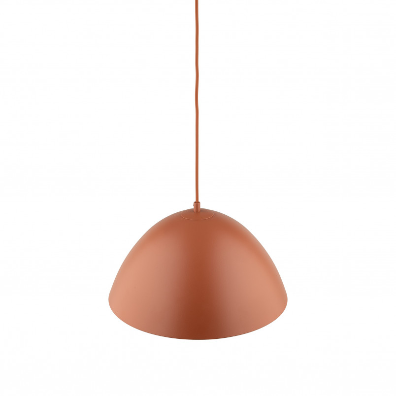 Lampa wisząca metalowa Faro 34cm ceglana TK Lighting