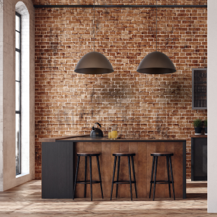 Lampa wisząca metalowa Faro 50cm brązowa TK Lighting