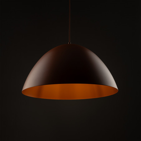 Lampa wisząca metalowa Faro 50cm ceglana TK Lighting