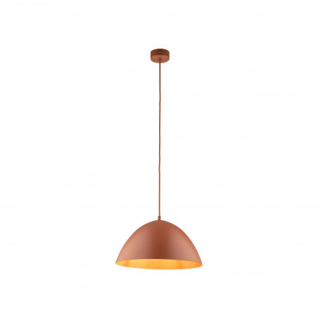 Lampa wisząca metalowa Faro 34cm ceglana TK Lighting
