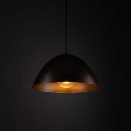Lampa wisząca metalowa Faro 34cm brązowa TK Lighting