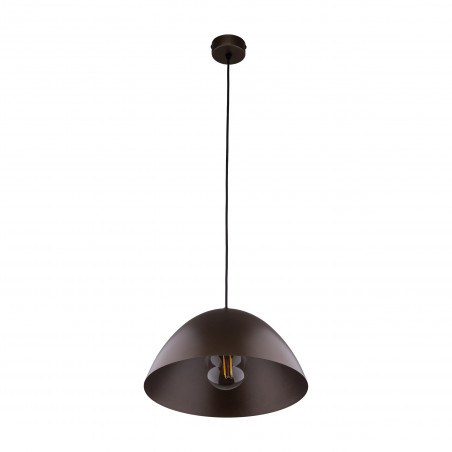 Lampa wisząca metalowa Faro 34cm brązowa TK Lighting