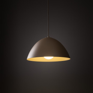 Lampa wisząca metalowa Faro Sabia 34cm beżowa TK Lighting