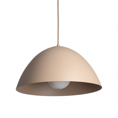 Lampa wisząca metalowa Faro Sabia 34cm beżowa TK Lighting