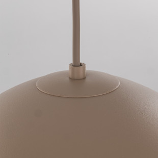 Lampa wisząca metalowa Faro Sabia 34cm beżowa TK Lighting