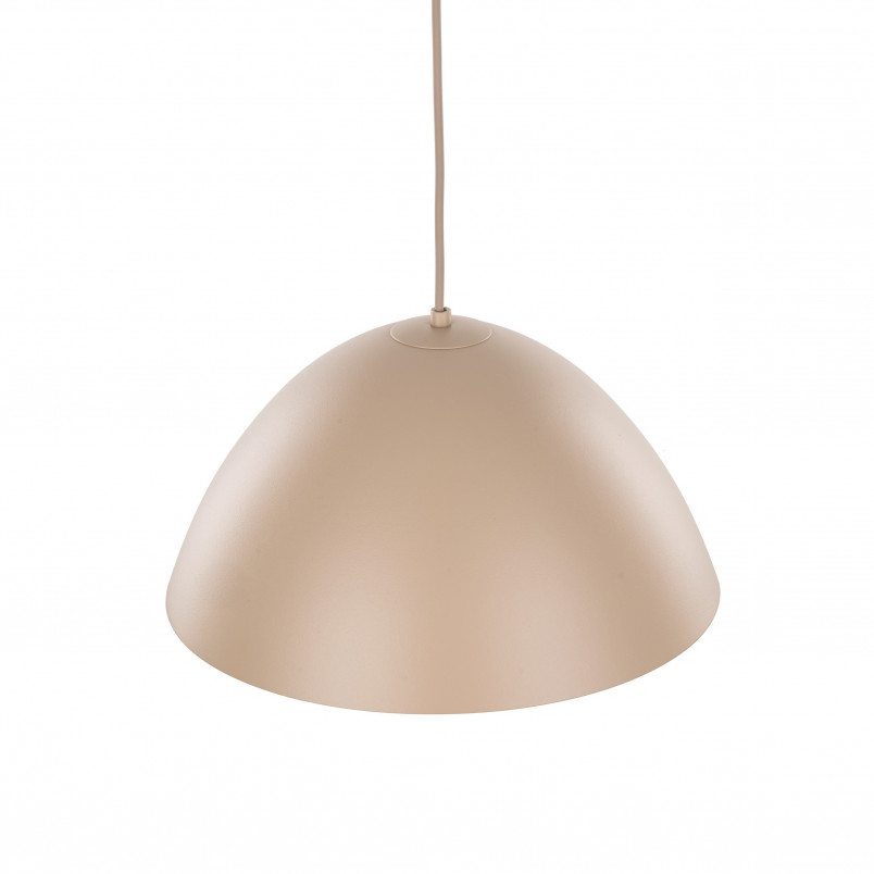 Lampa wisząca metalowa Faro Sabia 34cm beżowa TK Lighting