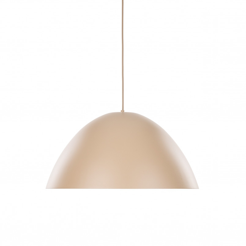 Lampa wisząca metalowa Faro Sabia 50cm beżowa TK Lighting