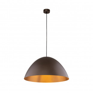 Lampa wisząca metalowa Faro 50cm brązowa TK Lighting