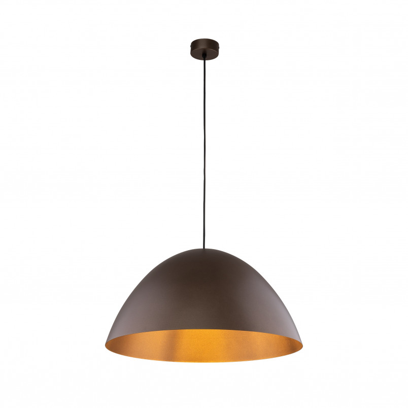 Lampa wisząca metalowa Faro 50cm brązowa TK Lighting
