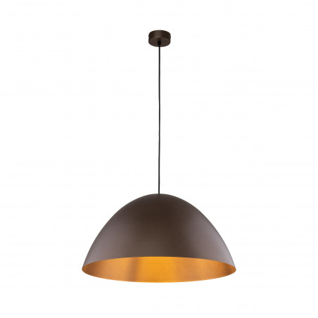 Lampa wisząca metalowa Faro 50cm brązowa TK Lighting