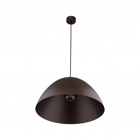 Lampa wisząca metalowa Faro 50cm brązowa TK Lighting