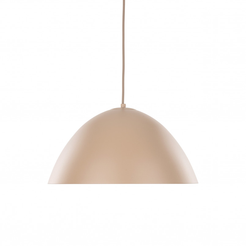 Lampa wisząca metalowa Faro Sabia 34cm beżowa TK Lighting