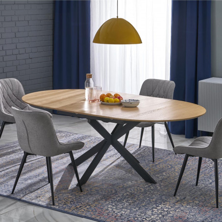 Lampa wisząca metalowa Faro Ochra 50cm żółta TK Lighting