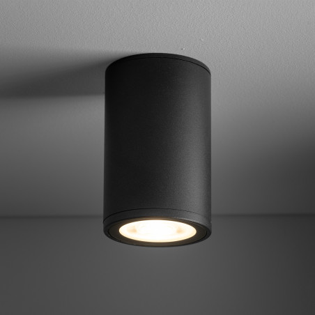 Lampa spot tuba do łazienki Flare 6,3cm czarna TK Lighting