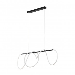 Lampa wisząca nowoczesna Flexi LED 4000K 100cm biało-czarna TK Lighting
