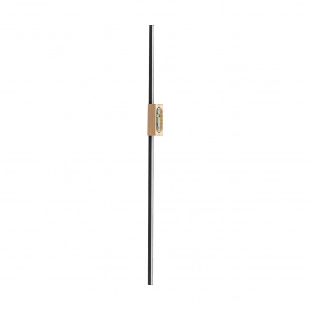 Kinkiet pionowy Flash LED 3000K 108cm czarny / sosna TK Lighting