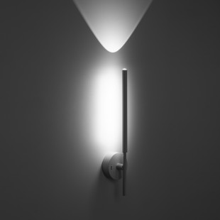 Kinkiet pionowy z włącznikiem Focus LED 4000K 46,5cm biały TK Lighting
