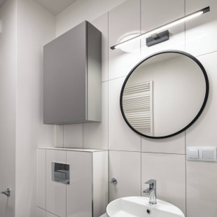 Kinkiet do łazienki nad lustro Gallery LED 4000K 62cm czarny TK Lighting