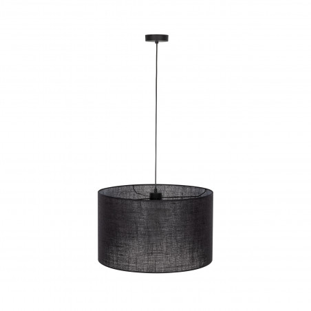 Lampa wisząca z abażurem Glorii 50cm czarna TK Lighting