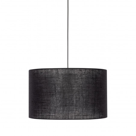 Lampa wisząca z abażurem Glorii 50cm czarna TK Lighting